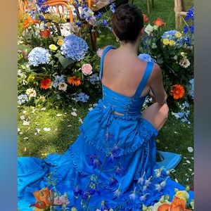 ShowMeYourMuMu Blue Corset Dress size M